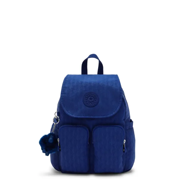 Kipling City Pocket Mini rugzak Diamond Wave klein met klep