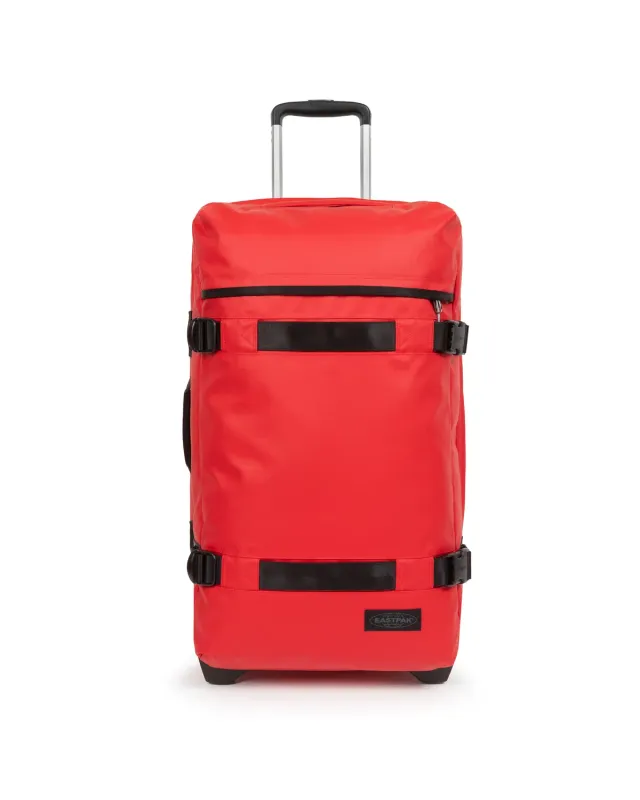 Eastpak Transit'R L reiskoffer Tarp Red groot TSA-slot