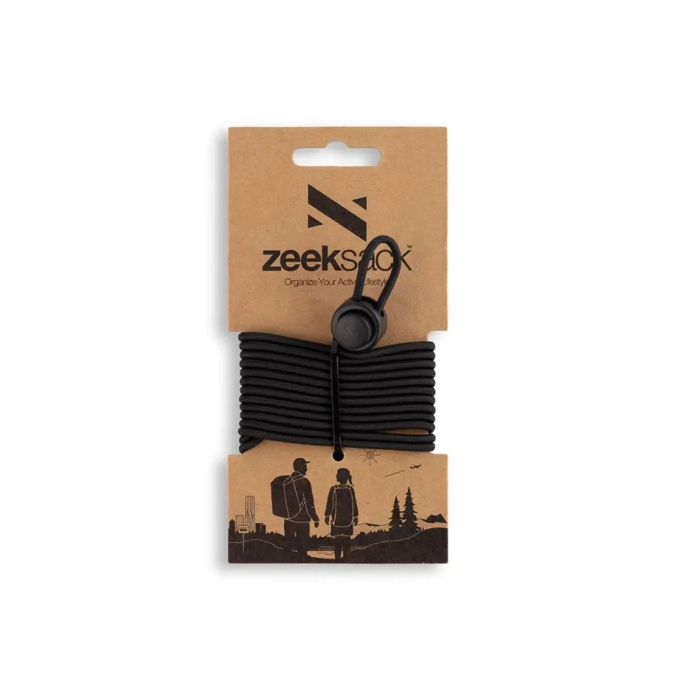 ZEEKSACK bagageriem elastisch zwart voor Underseat 15L