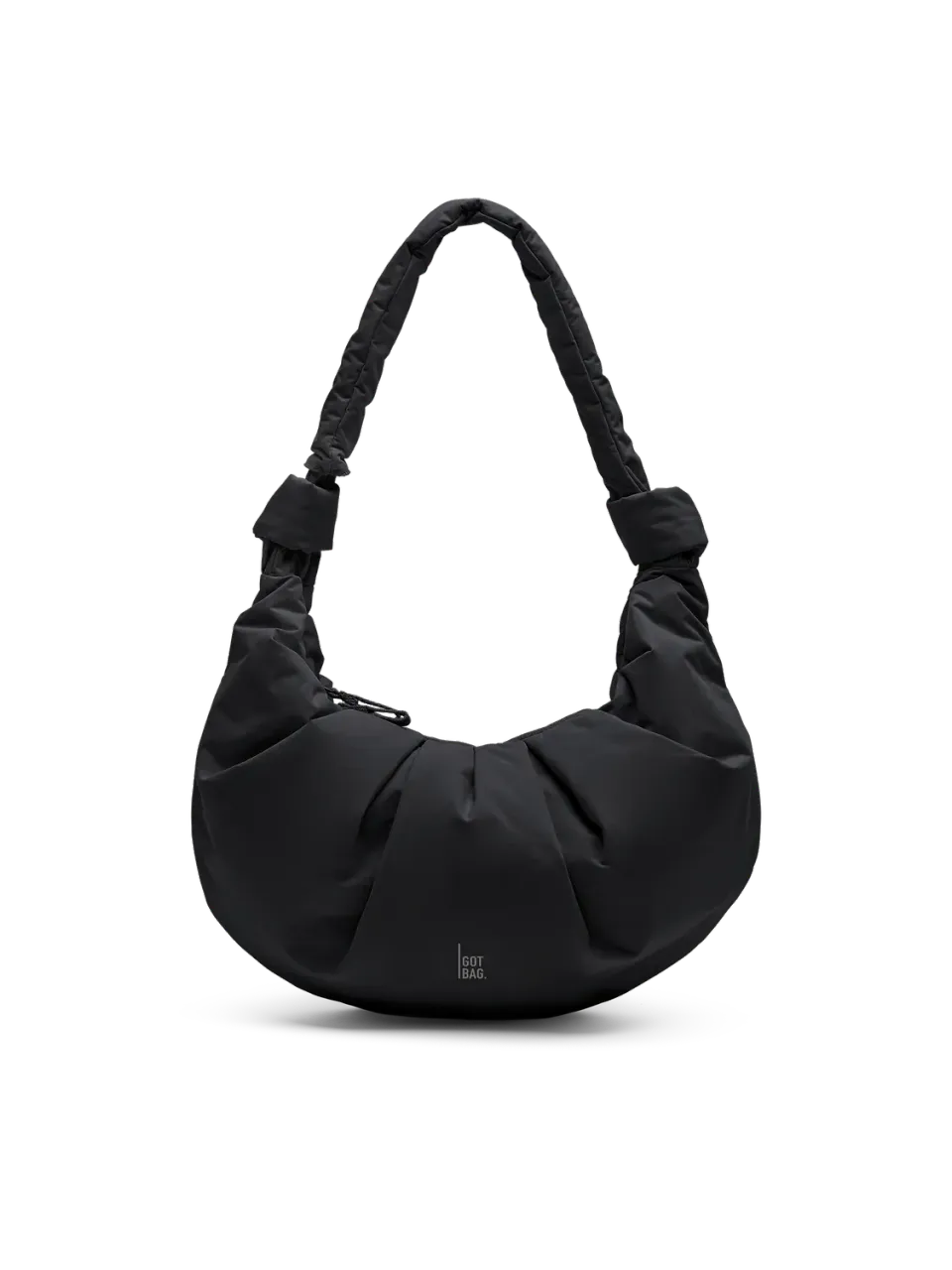 Got Bag Pleat Moon Bag Large schoudertas zwart 10L