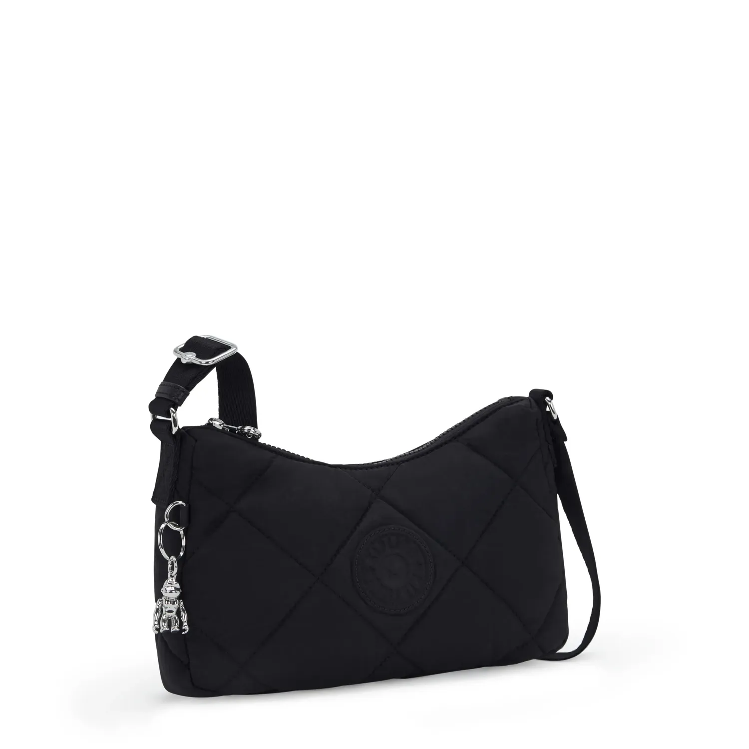 Kipling Ayda Up schoudertas Cosmic Black Quilt klein gewatteerd