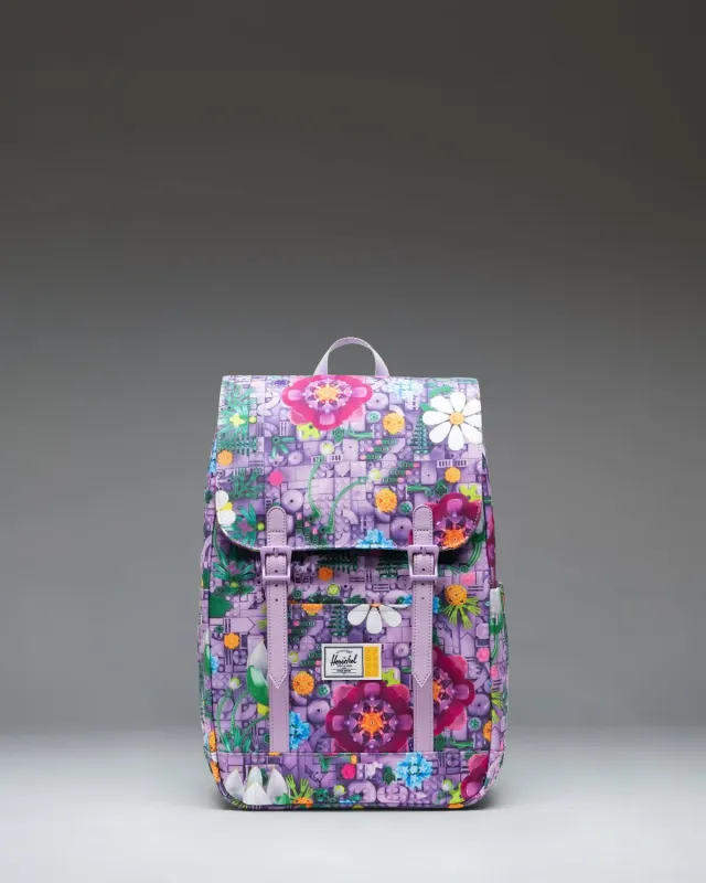 Herschel LEGO Retreat Small rugzak floral klein met vakken