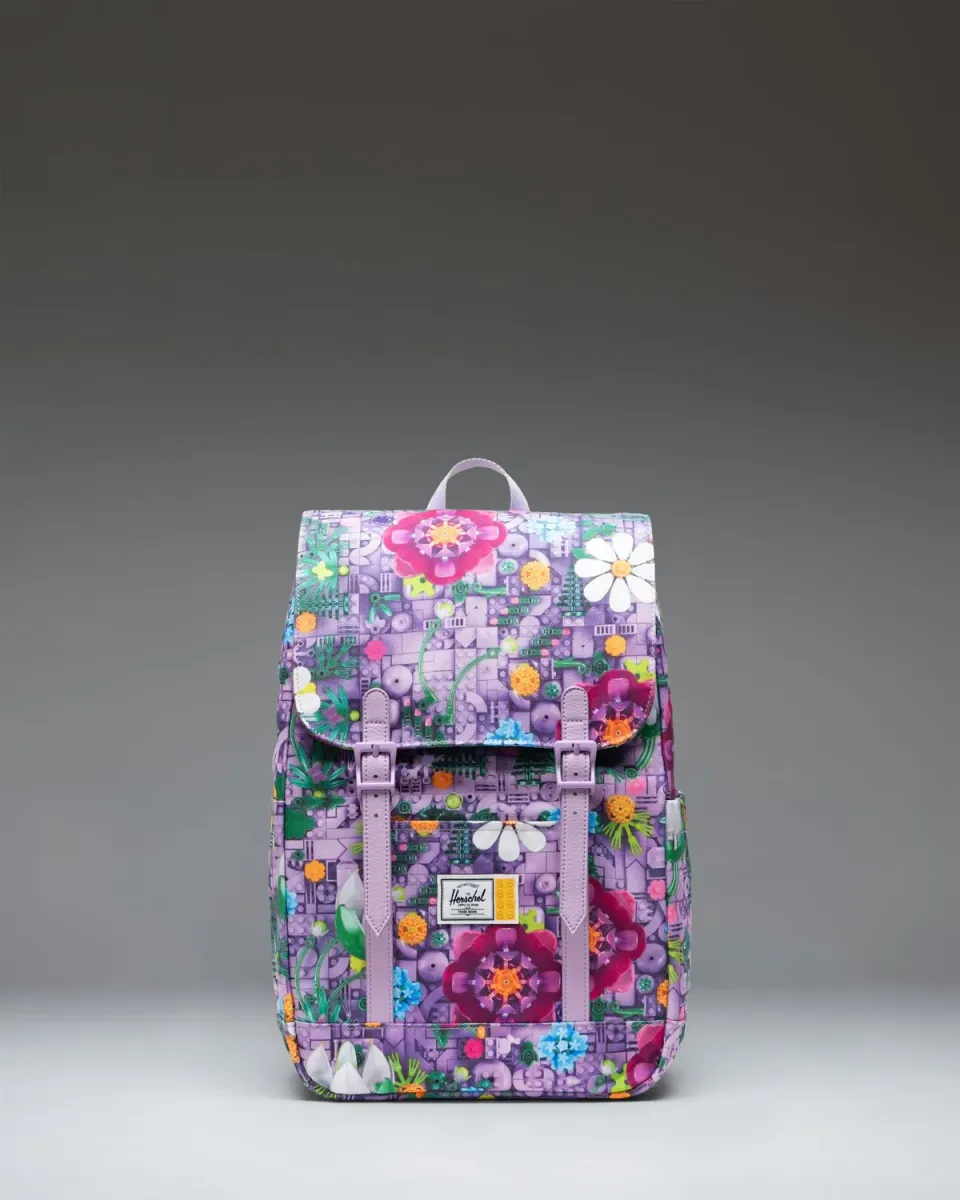 Herschel LEGO Retreat Small rugzak floral klein met vakken