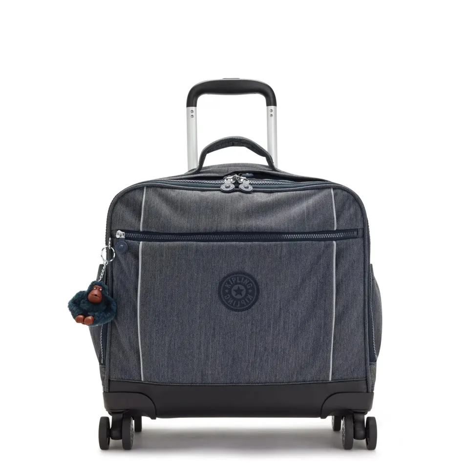 Kipling New Storia trolley Marine Navy Groot laptopvak