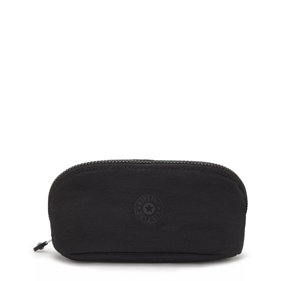 Kipling Mirko S toilettas Black Noir klein met ritsvak