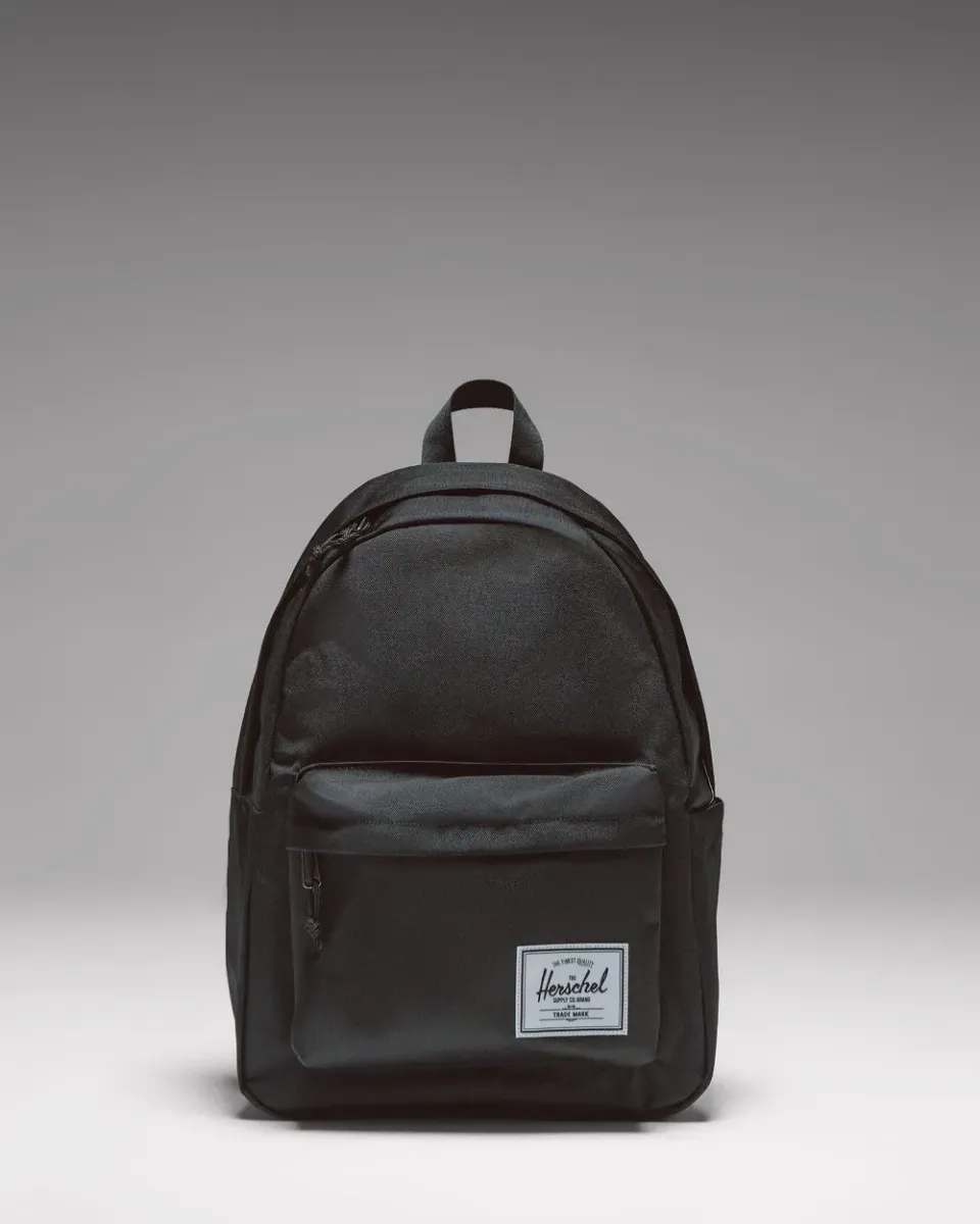 Herschel Classic rugzak zwart met laptopvak