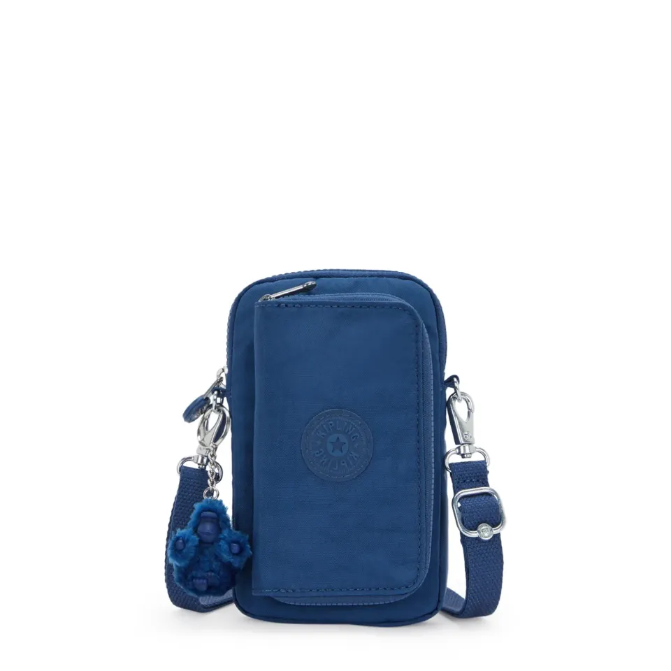 Kipling Telmo portemonnee crossbody klein Casual Blue pasjes