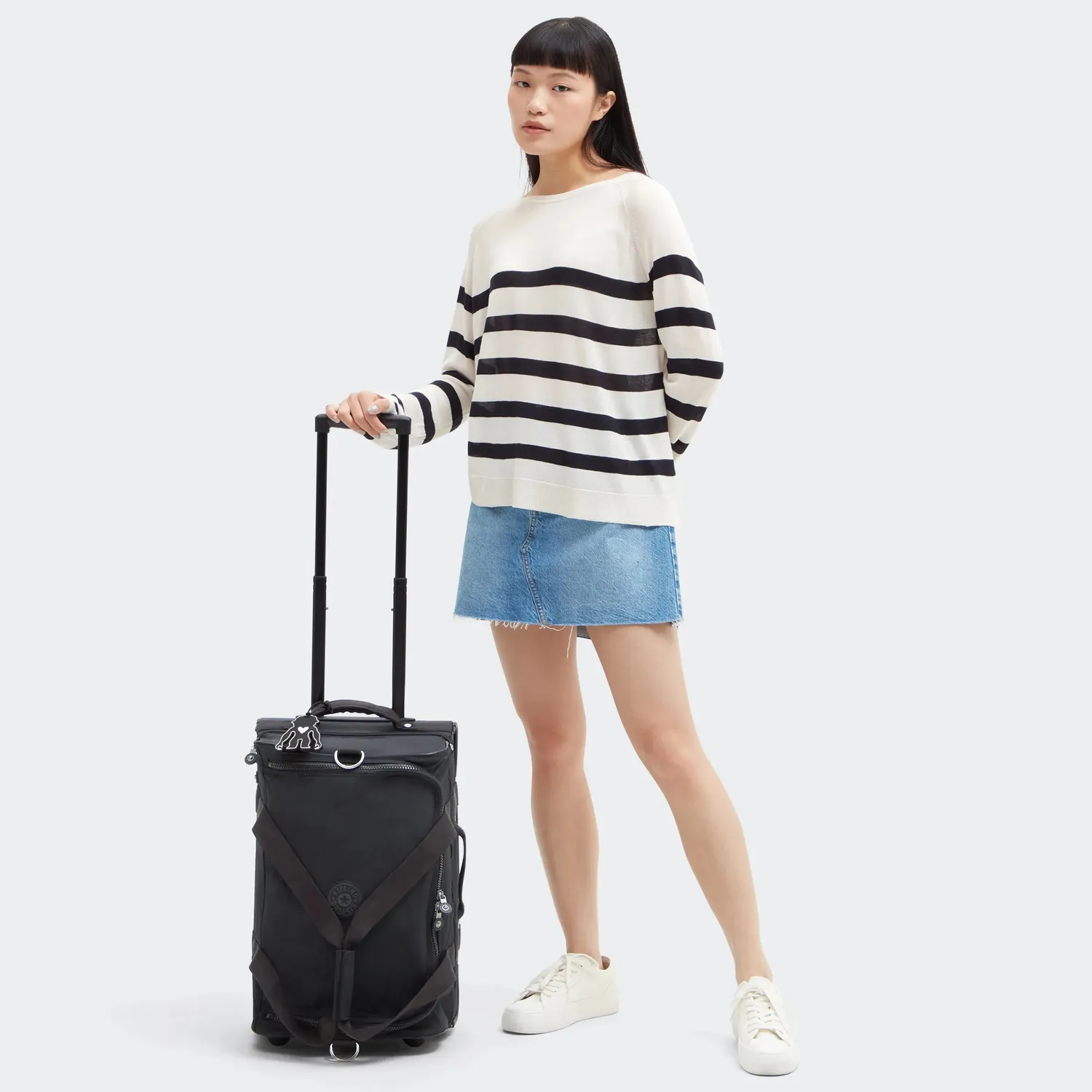 Kipling Teagan US koffer Black Noir klein lichtgewicht