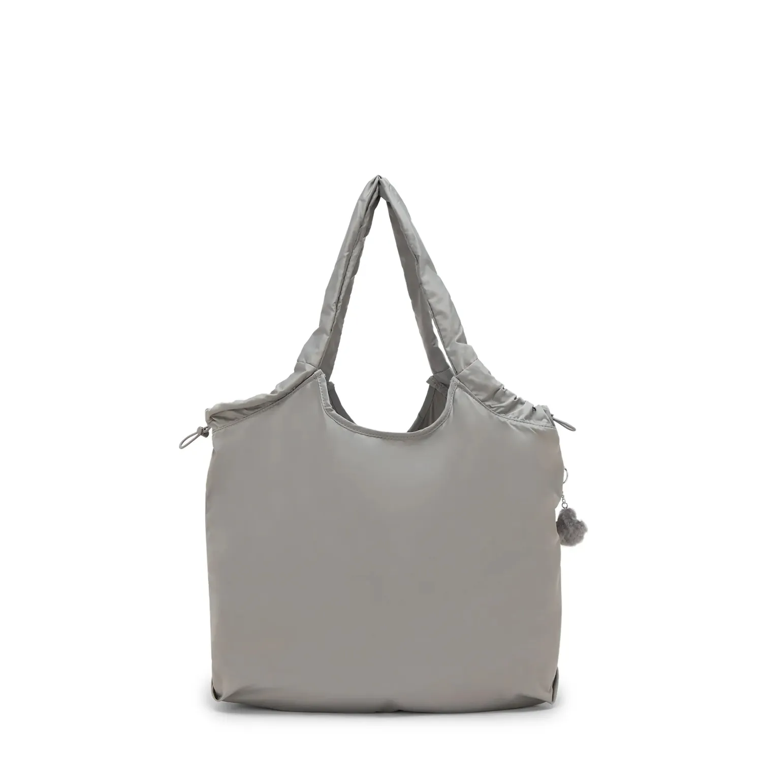 Kipling Assie L schoudertas Entirely Grey groot A4