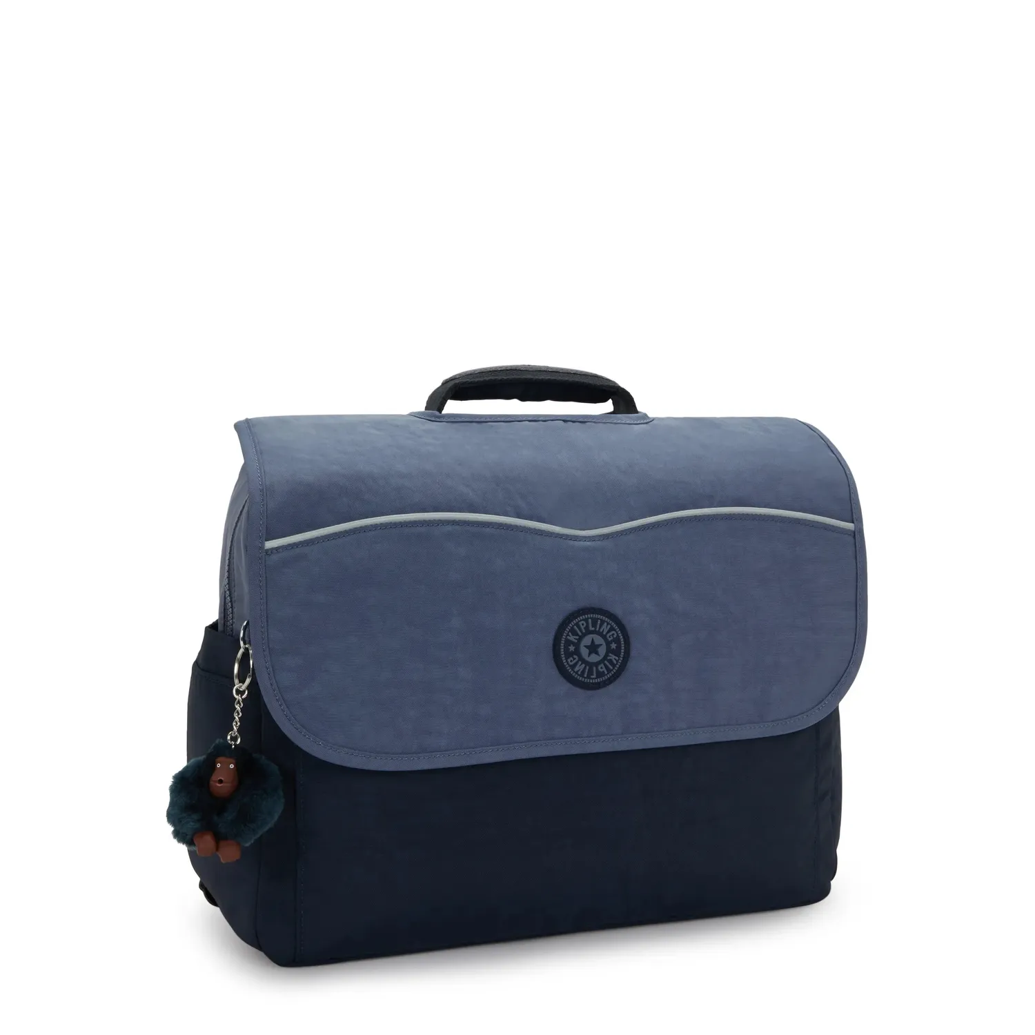 Kipling Codie M schooltas medium Game Grey A4