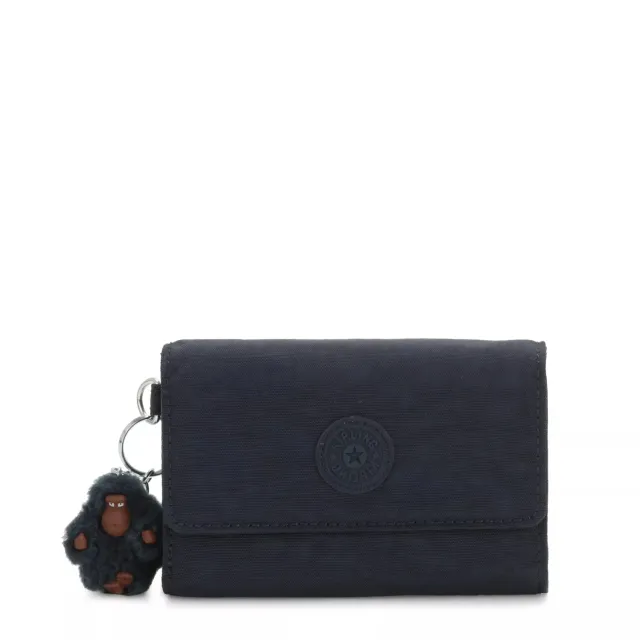 Kipling Pixi portemonnee Medium True Blue Tonal met rits