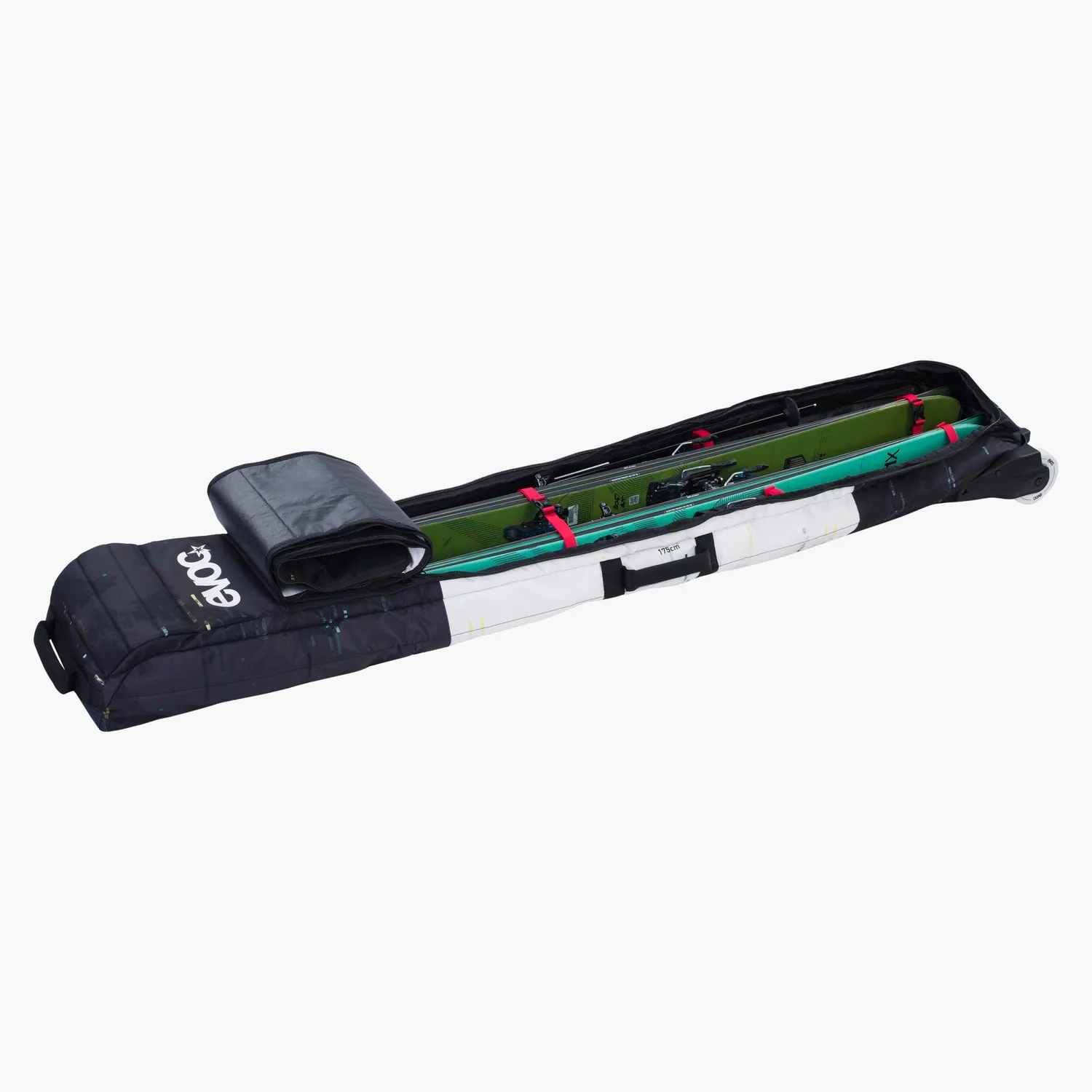 Evoc Ski Roller skitas zwart L 2 paar ski's met wielen