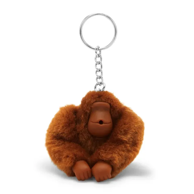 Kipling Monkeyclip S sleutelhanger Stylish Mokka klein aapje