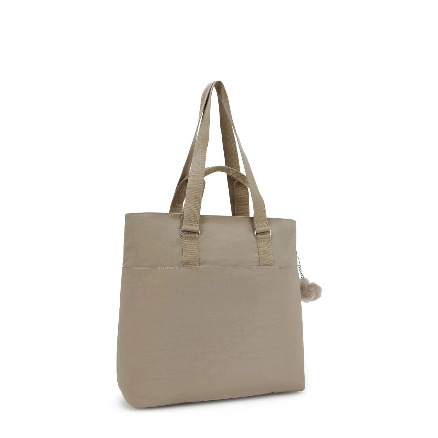 Kipling India shopper soft taupe groot laptopvak