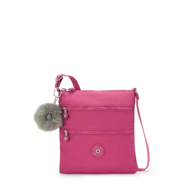 Kipling Keiko crossbody Escape Fuchsia GG klein licht