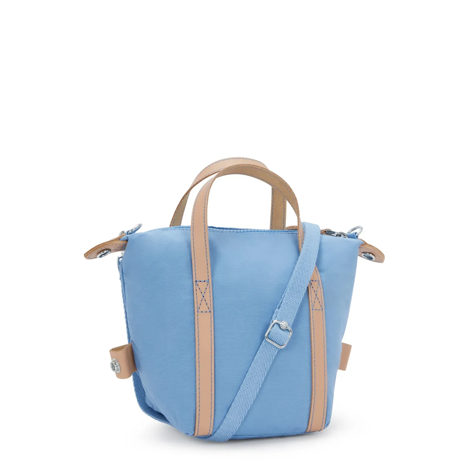 Kipling Boxy Art S handtas klein Cotton Air Blue – crossbody