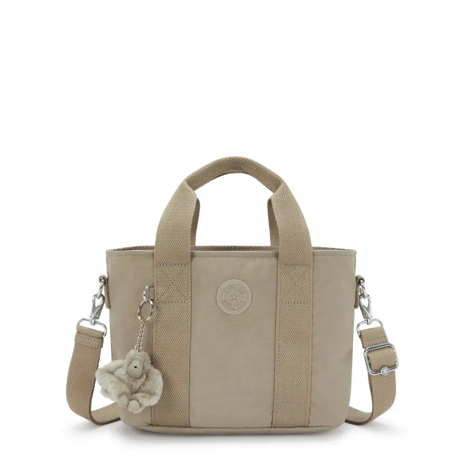 Kipling Minta tasje klein soft taupe waterafstotend