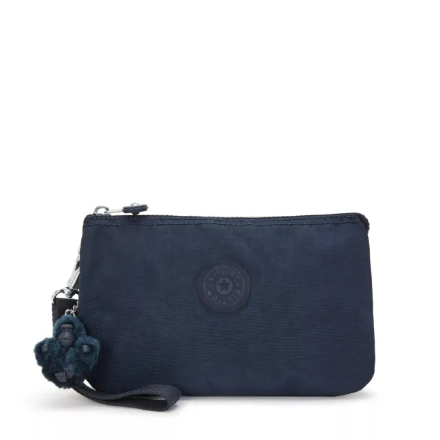 Kipling Creativity XL etui Blue Bleu 2 groot nylon