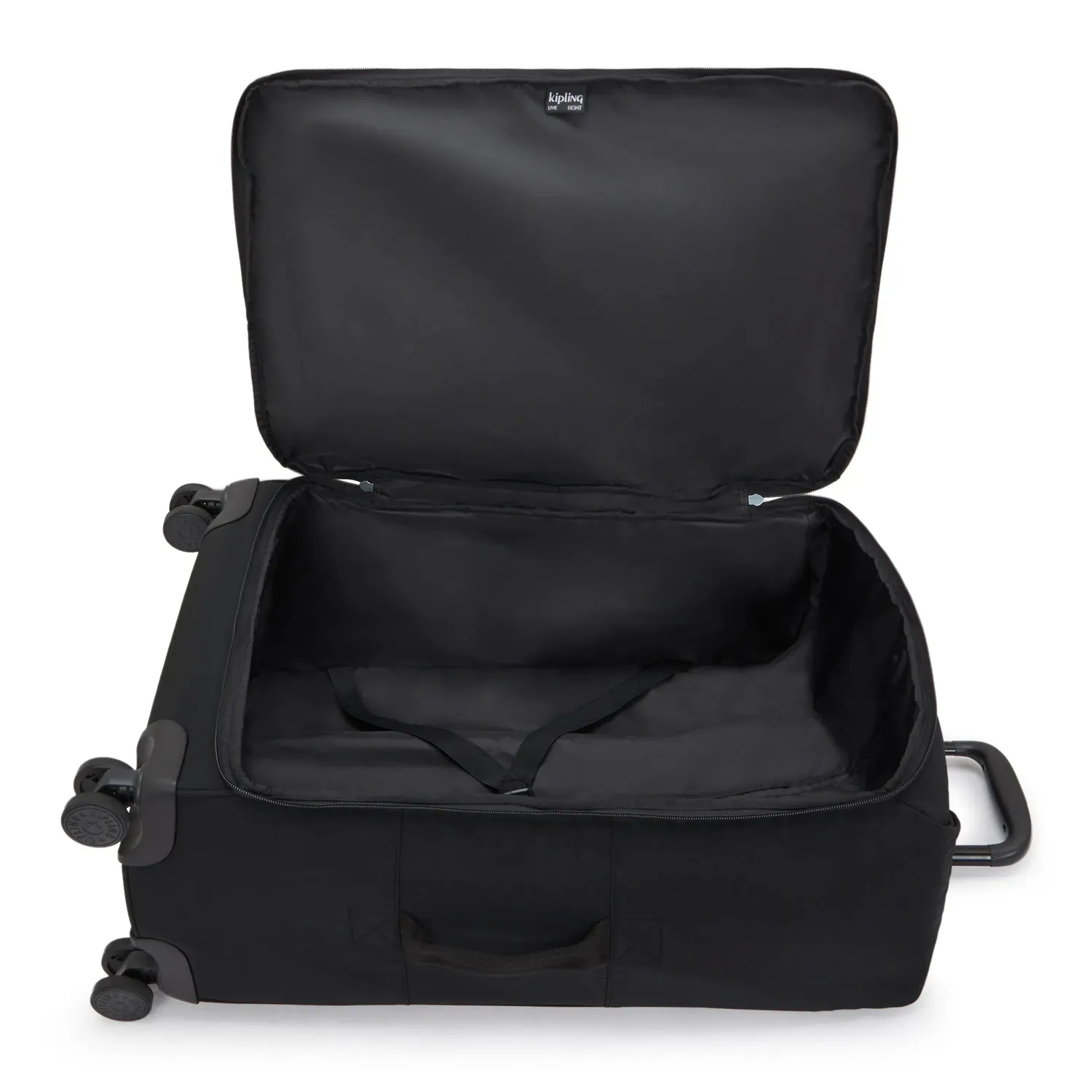 Kipling Darcey Up M koffer Black Noir medium 4 wielen