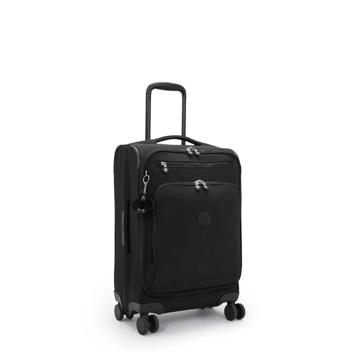 Kipling Youri Spin S handbagage Klein Black Noir waterafstotend