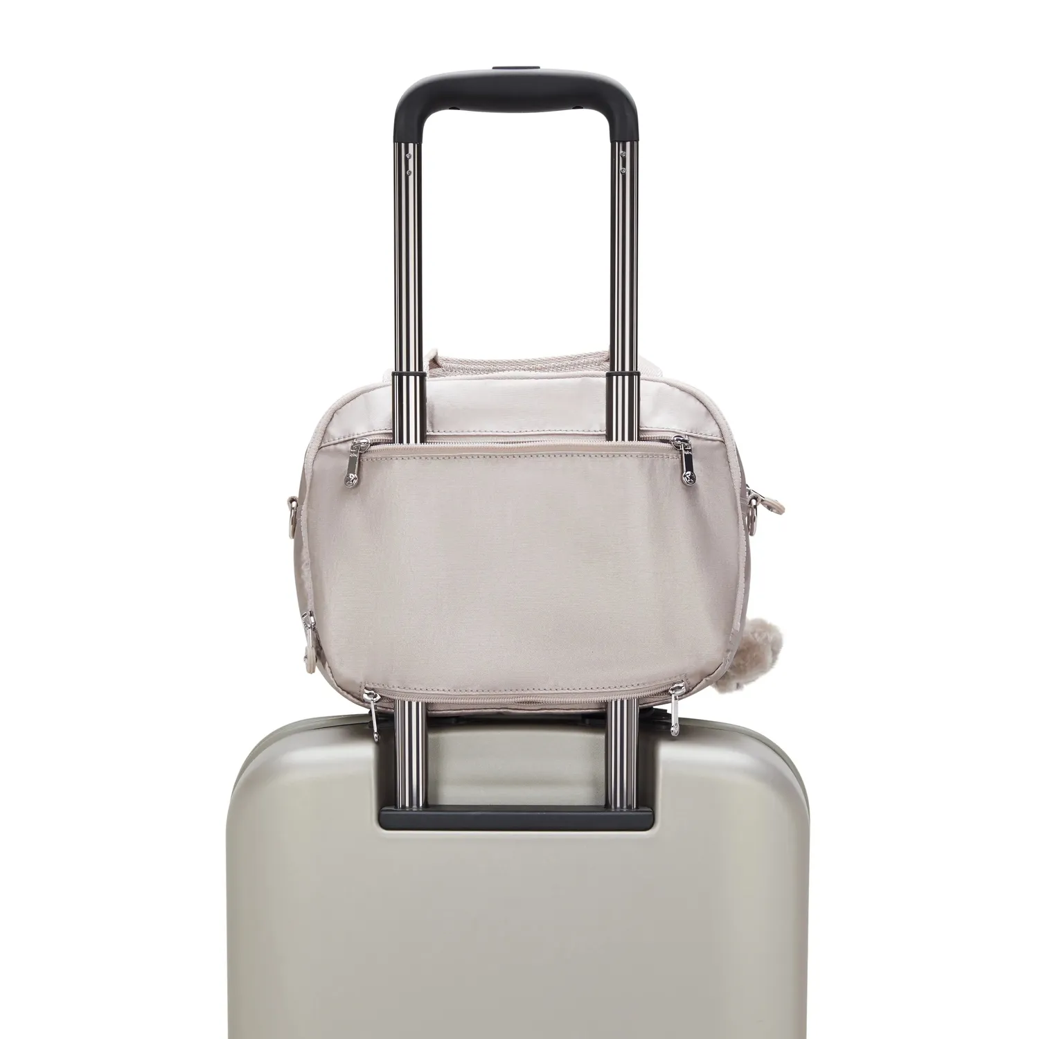 Kipling Palmbeach toilettas Groot Metallic Glow glans