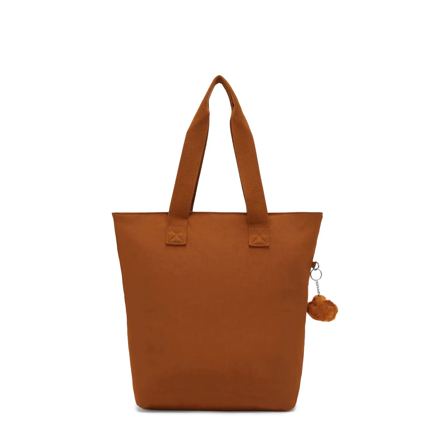 Kipling Hanifa schoudertas Groot Stylish Mokka laptopvak
