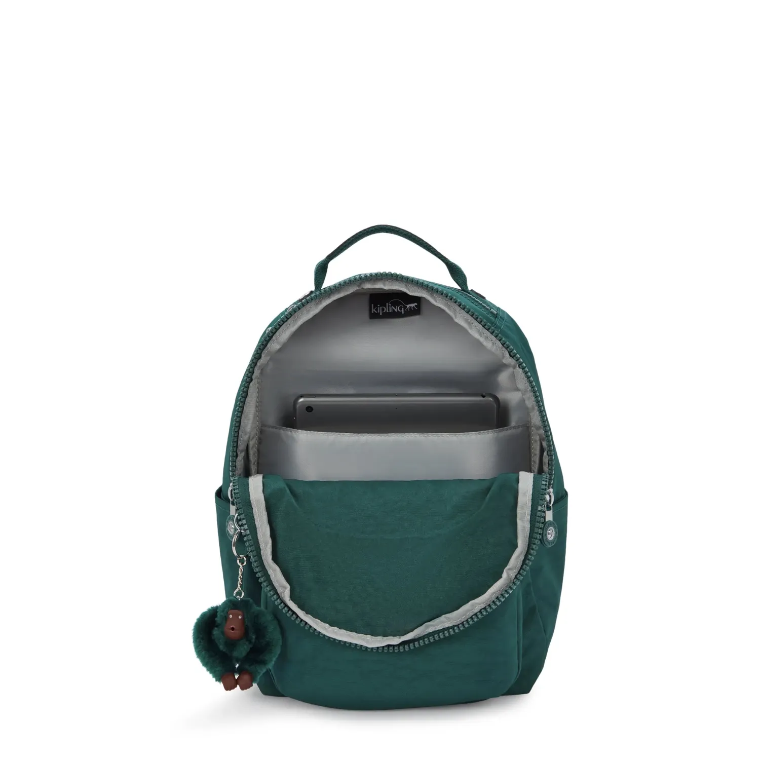 Kipling Seoul S rugzak Klein Deep Fern 11 inch tabletvak
