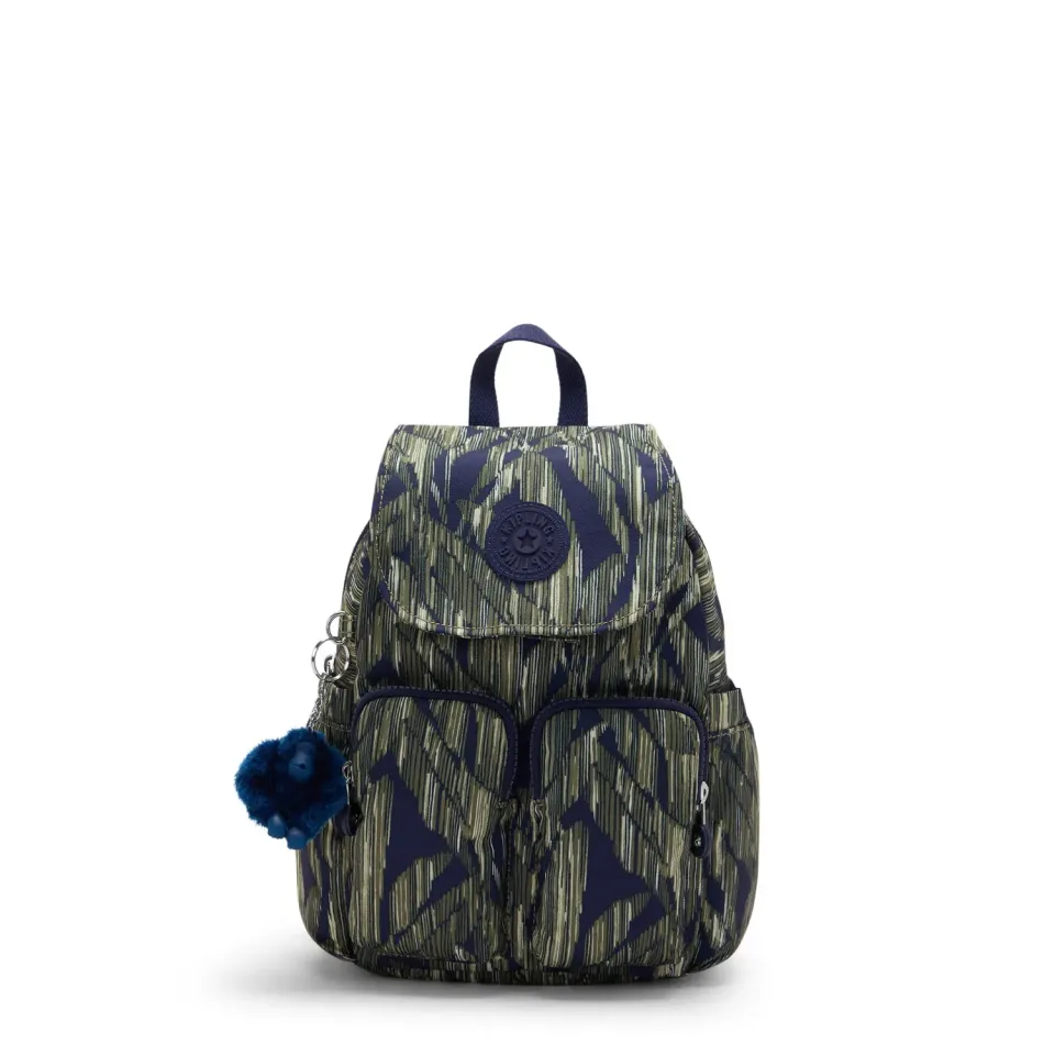 Kipling City Pocket Mini rugzak Striped Grasses