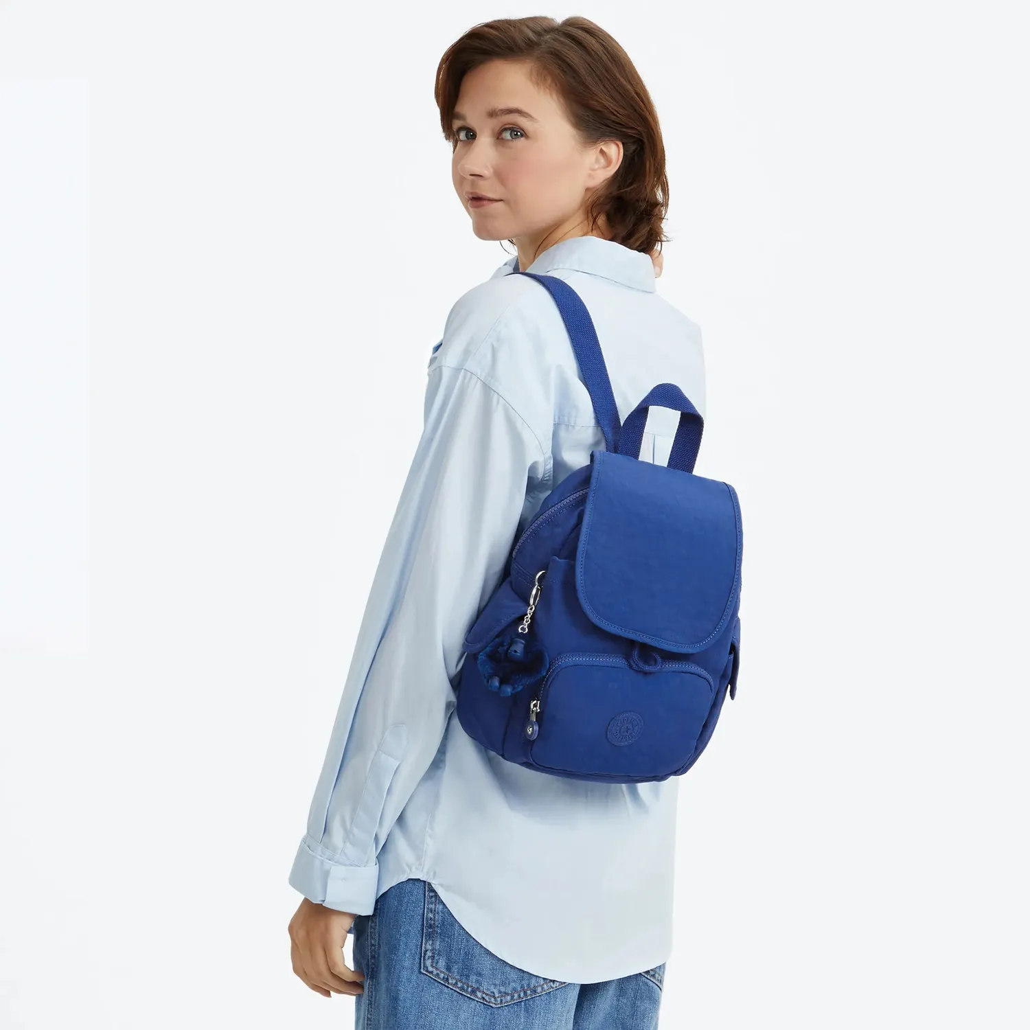 Kipling City Pack Mini rugzak Blazing Blue extra klein