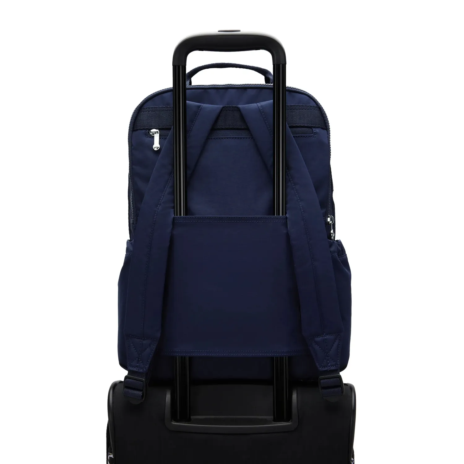 Kipling Biana rugzak Groot Infinite Blue met laptopvak