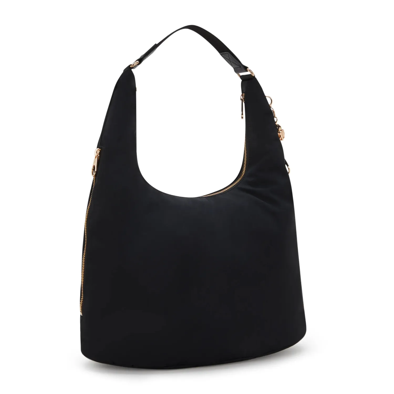 Kipling Eanna Zip schoudertas Black Rose Spice medium A4