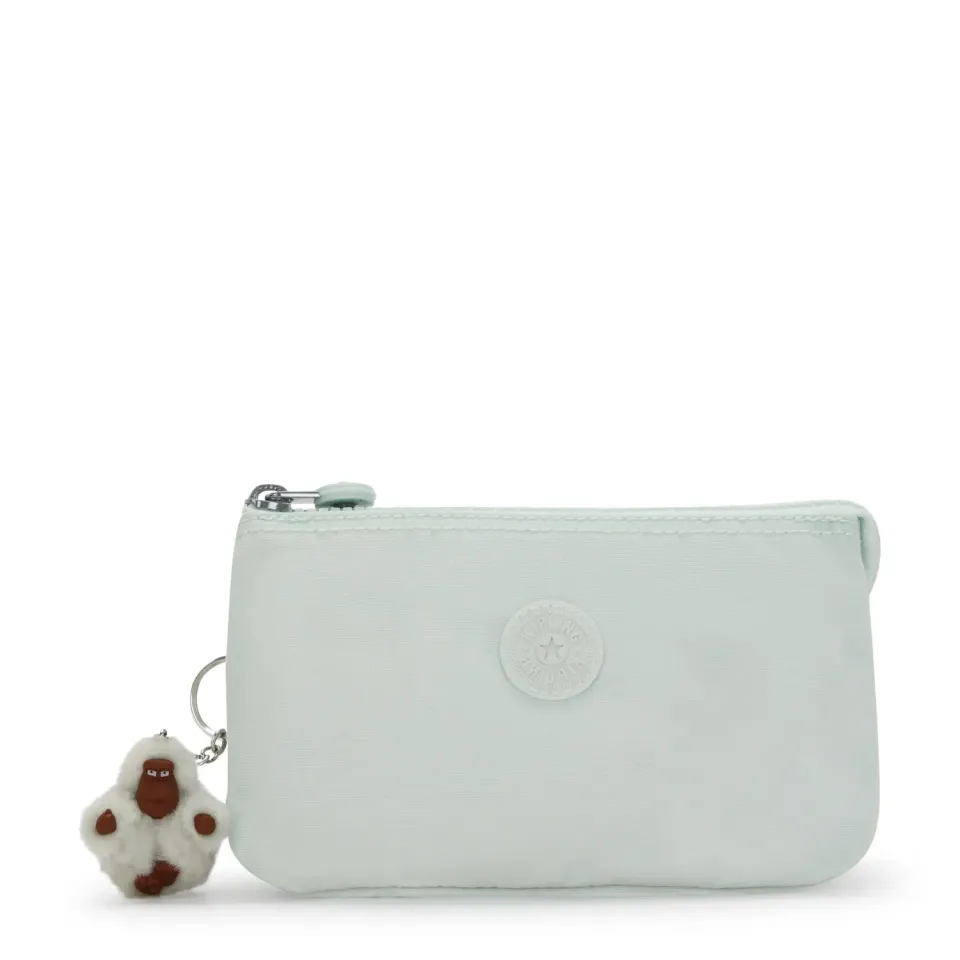 Kipling Creativity L buidelzak Seaside Mint groot nylon