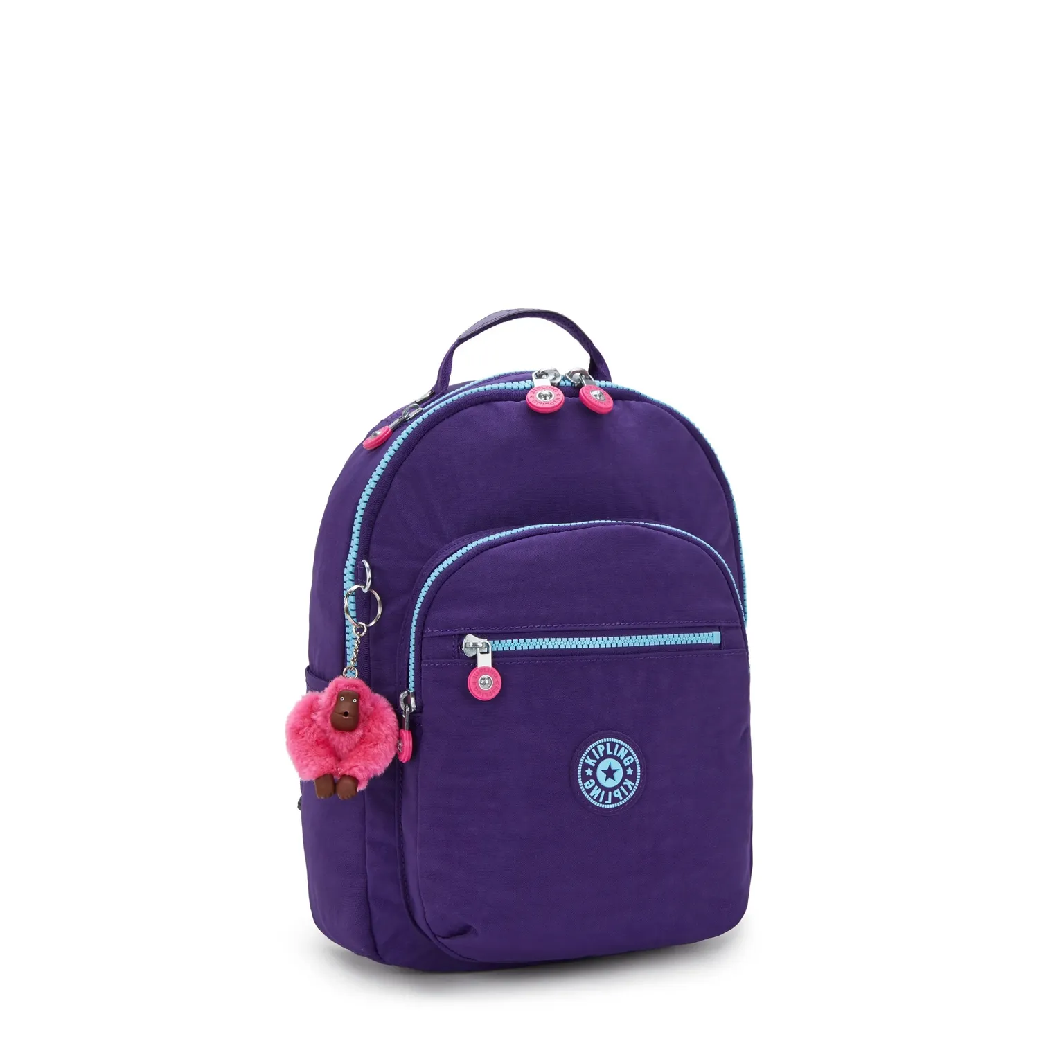 Kipling Seoul S rugzak klein VIP Purple waterafstotend