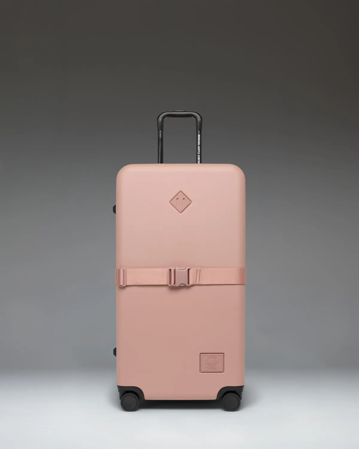 Herschel Heritage Hardshell Koffer large zwart uitbreidbaar