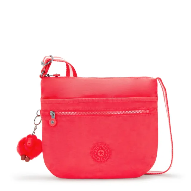 Kipling Arto schoudertas Medium Escape Red waterafstotend