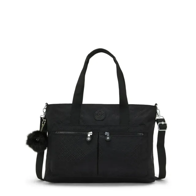 Kipling Natalie tote Echo Embossed Groot werktas
