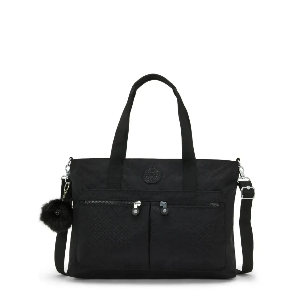 Kipling Natalie tote Echo Embossed Groot werktas
