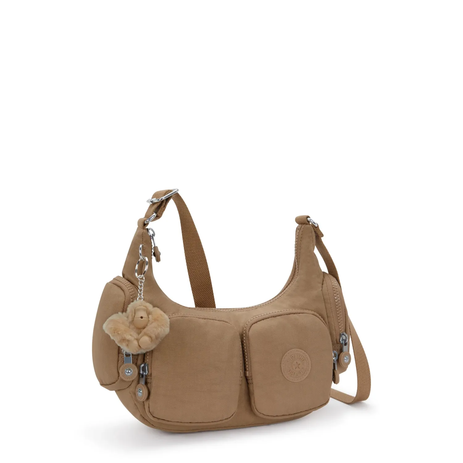 Kipling Rikka S crossbodytas Klein Early Tan ritsvakken