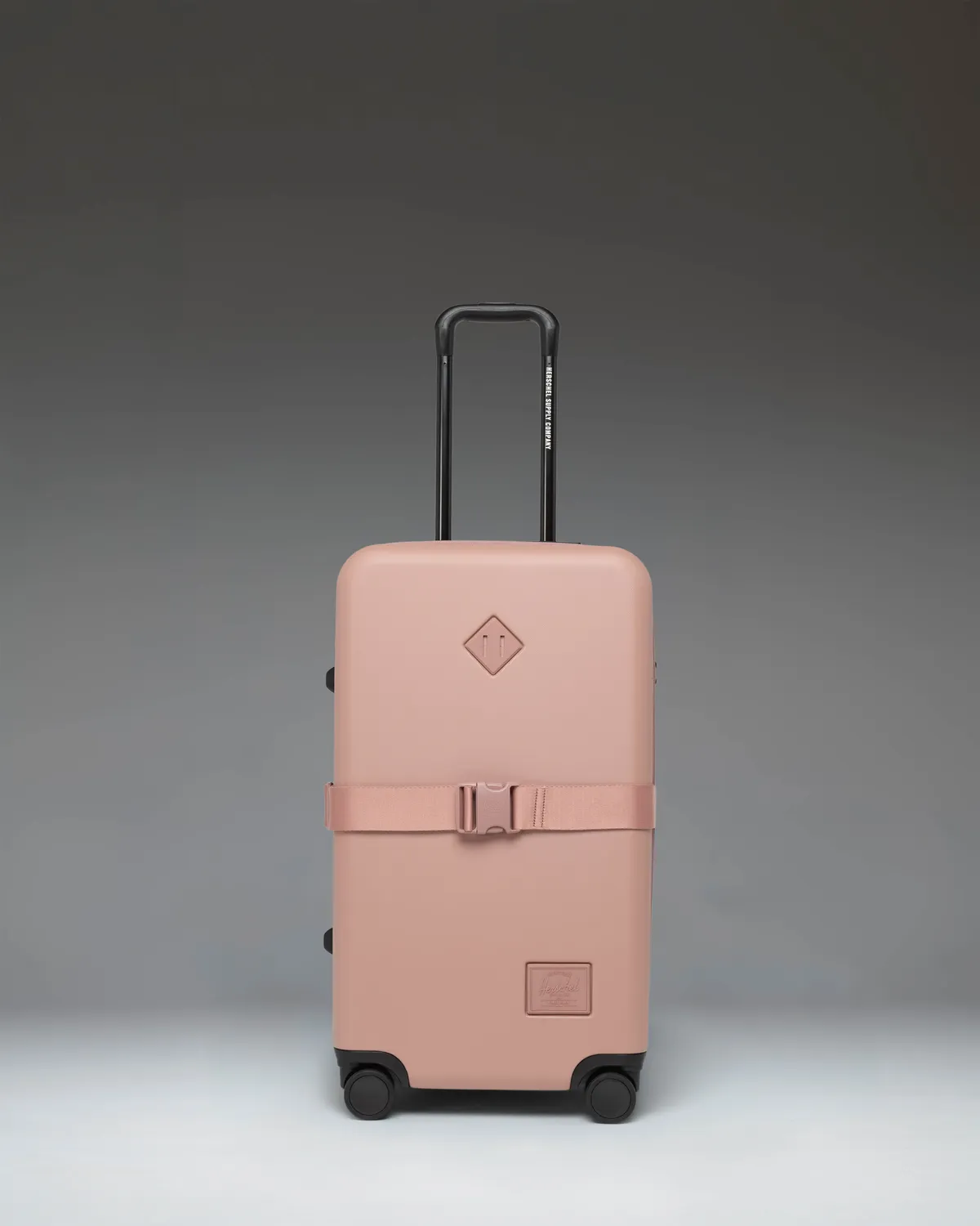 Herschel Heritage Hardshell koffer medium zwart uitschuifbaar