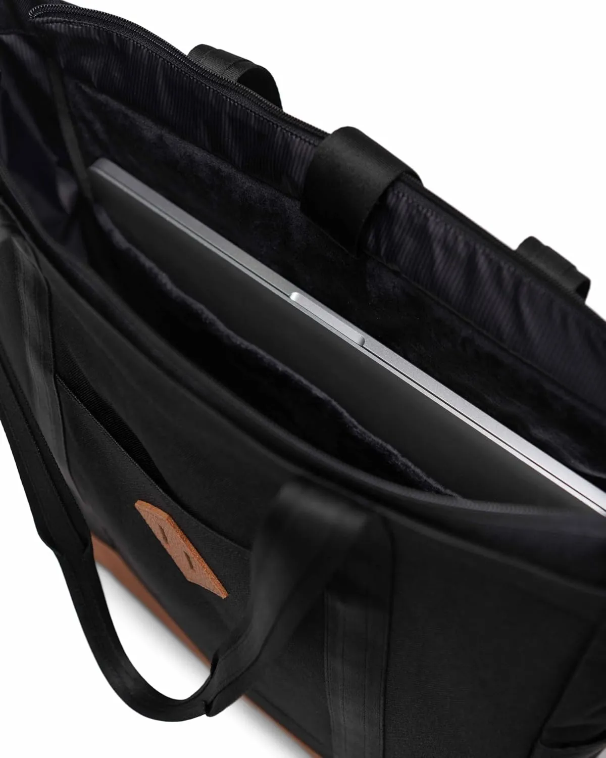 Herschel Heritage Tote shopper Patches Black