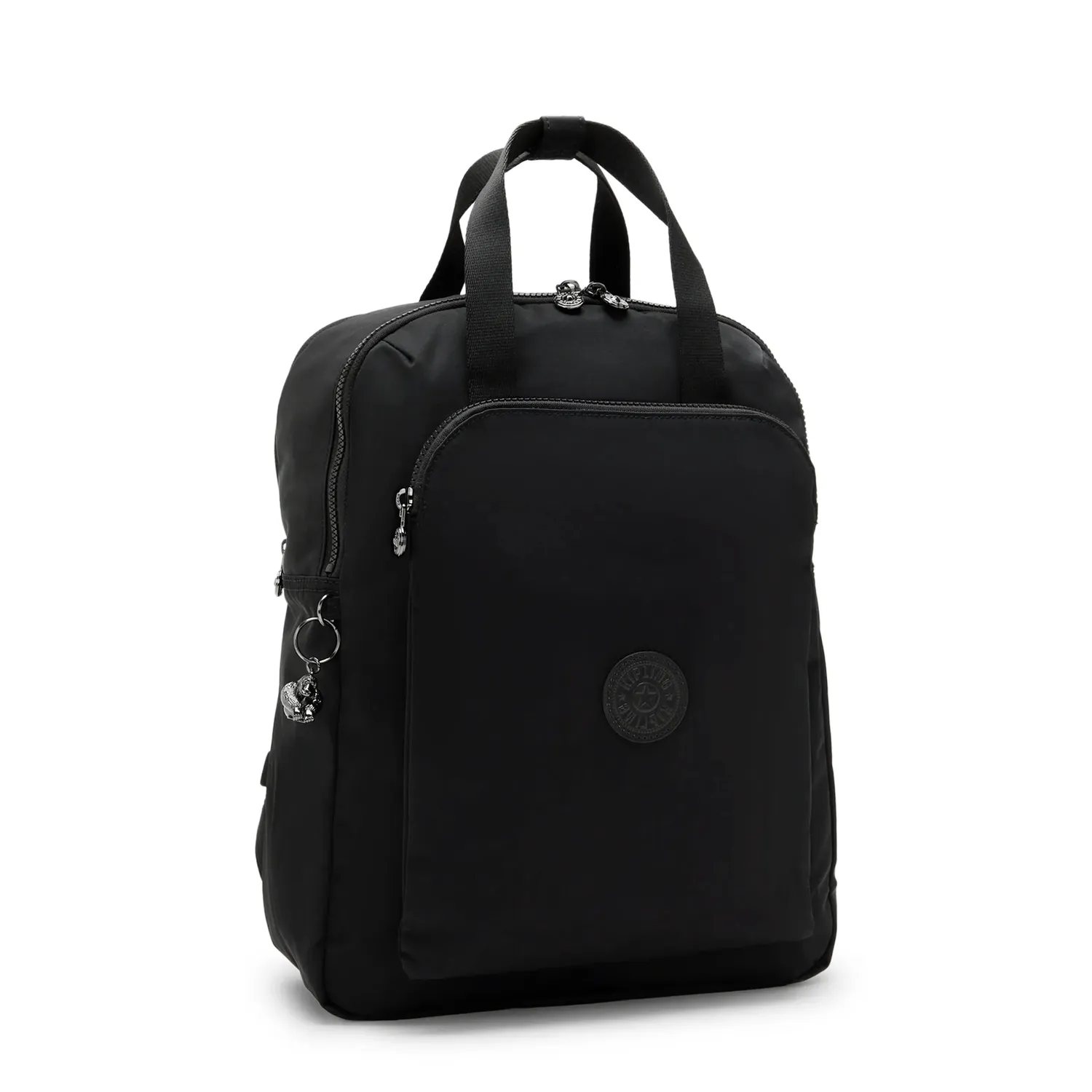 Kipling Kazuki L rugzak Infinite Black Groot 15 inch zwart