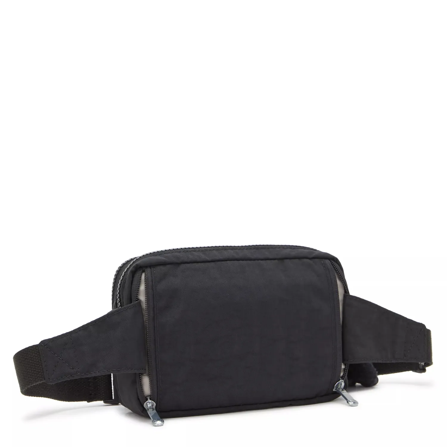 Kipling Abanu Multi crossbody tas Klein Black Noir ritsvakken