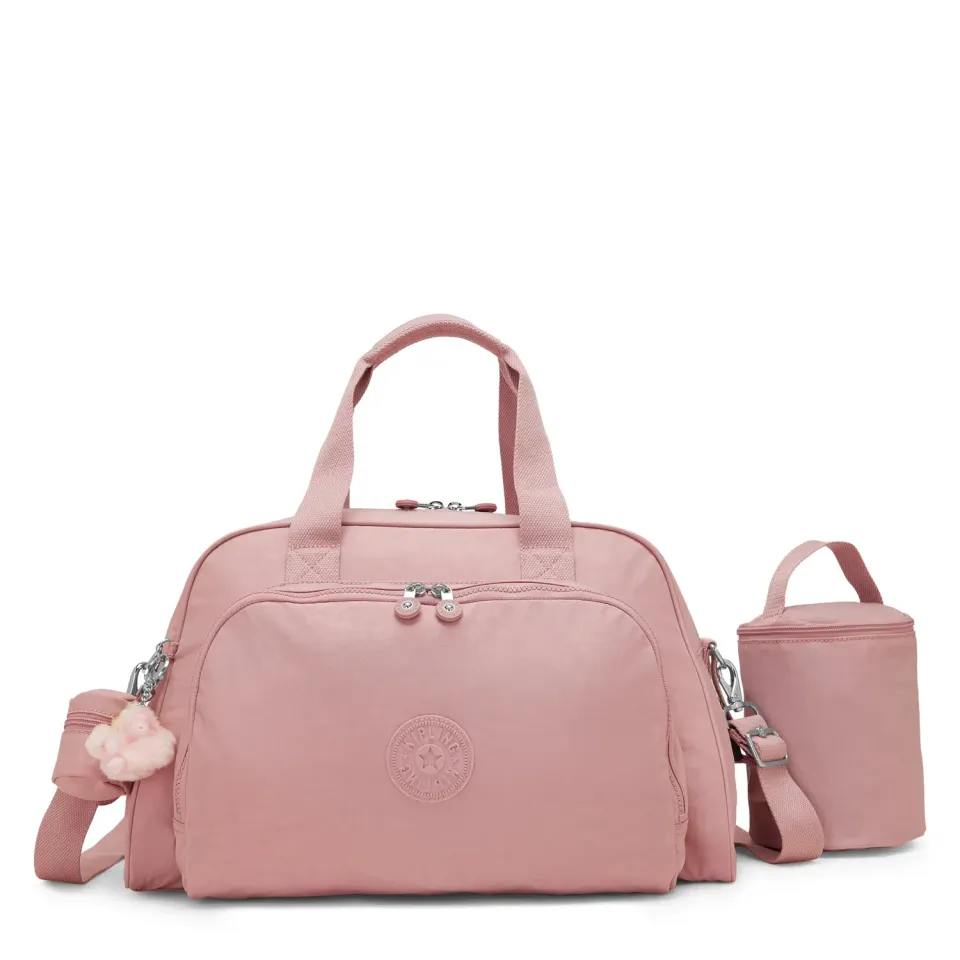 Kipling Camama luiertas Tiny Smoky Blush groot met mat