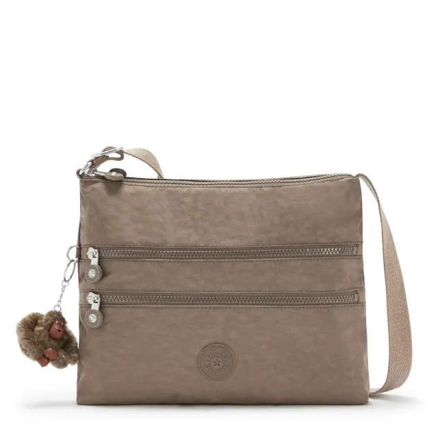 Kipling Alvar crossbody Medium True Beige ritstas