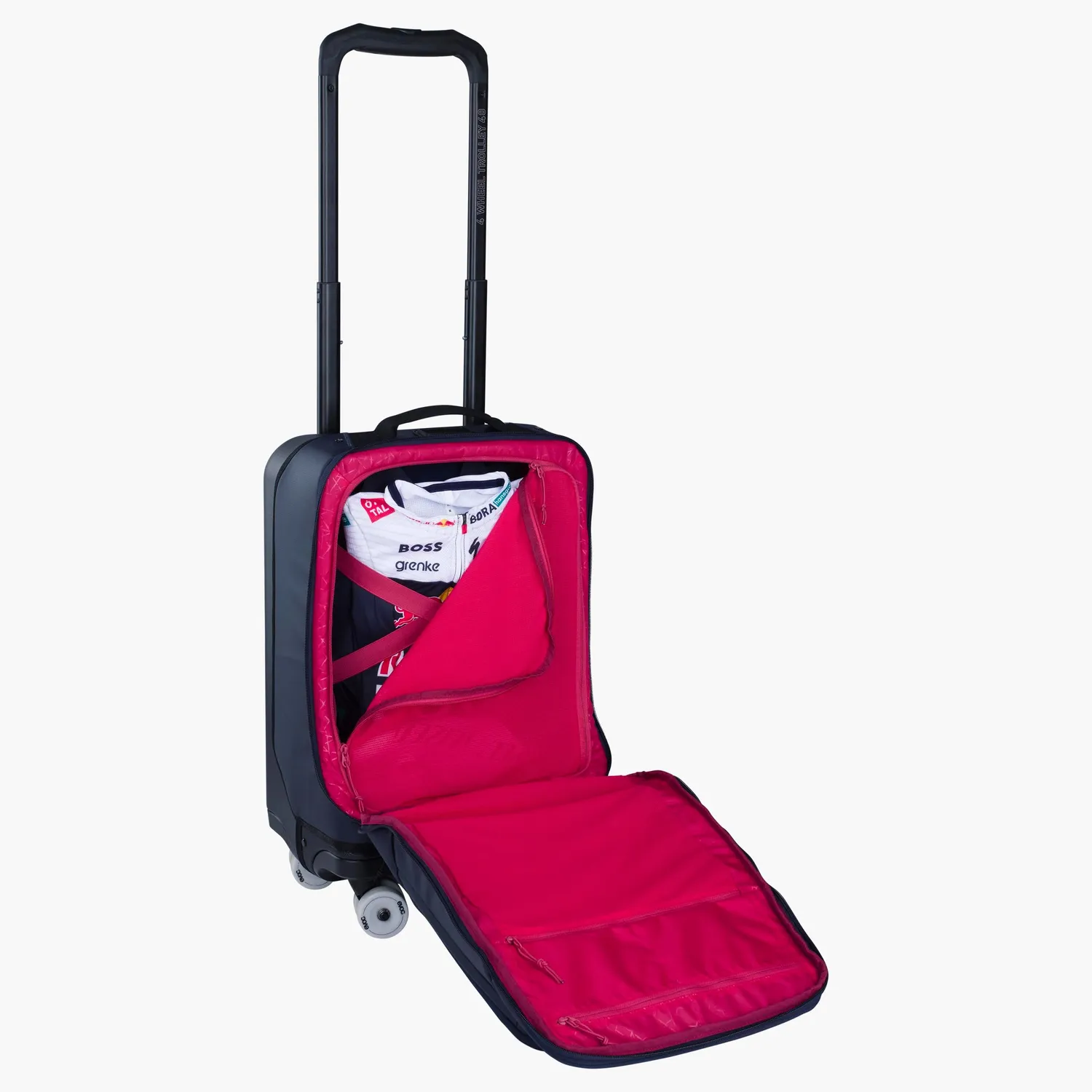 Evoc 4-Wheel Trolley 40 Red Bull Bora koffer navy