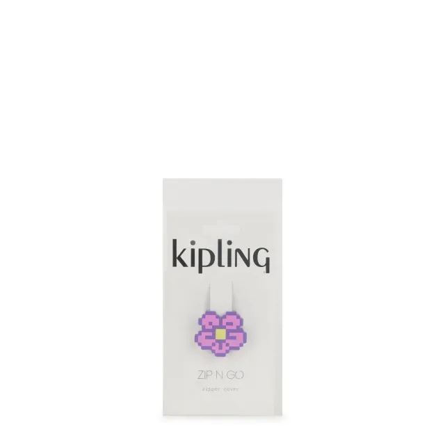Kipling Digi Flower Puller ritstrekker Multicolor Extra klein pixel