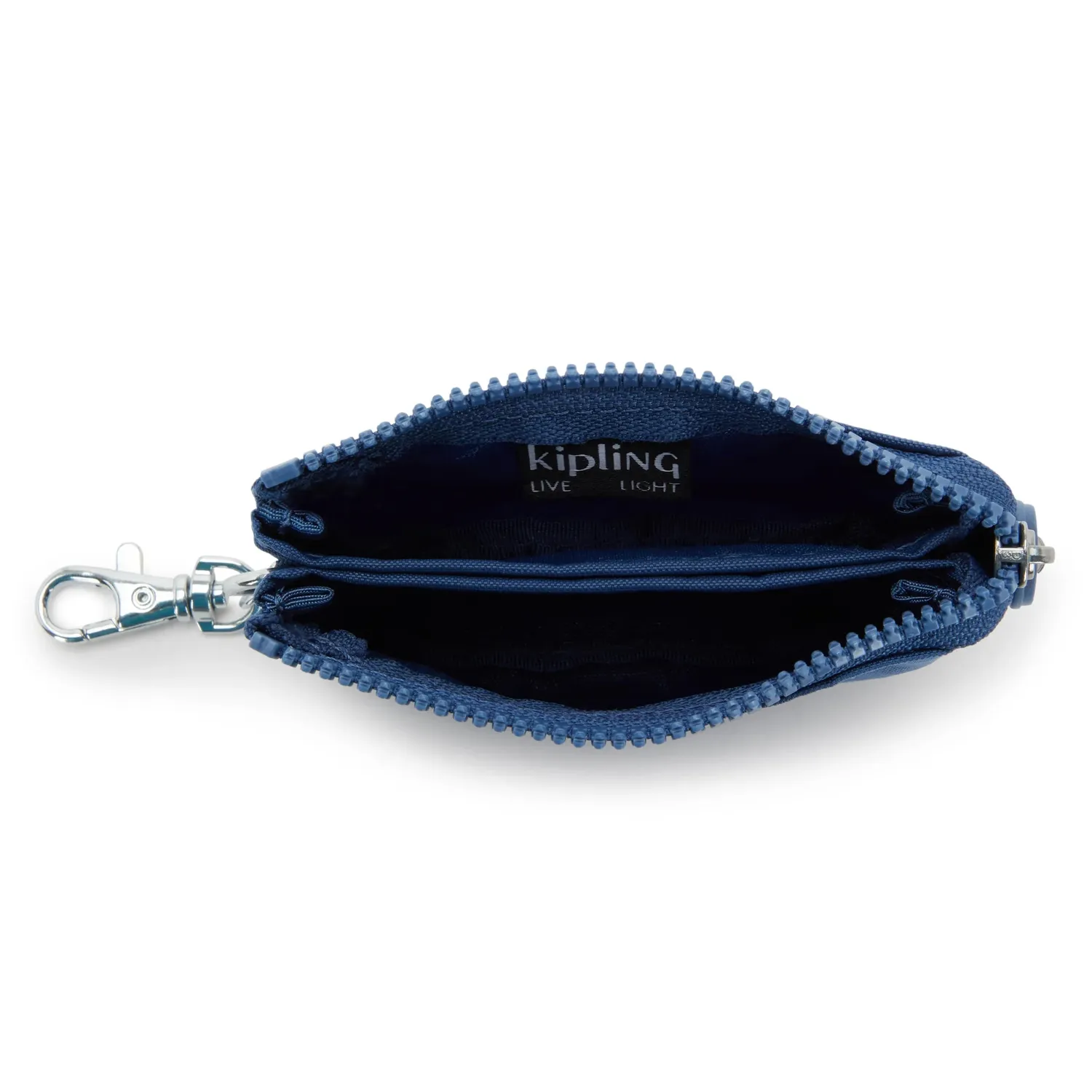Kipling Mini Creativity portemonnee Casual Blue met sleutelring