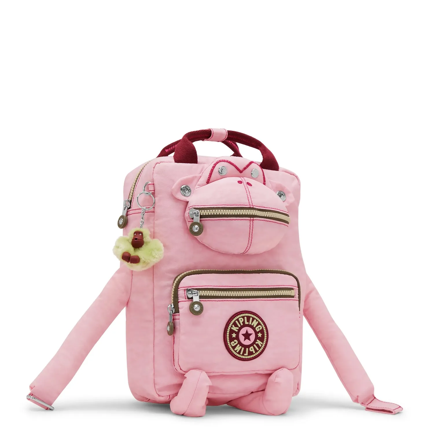 Kipling Jane Energy rugzak Energy Pink medium aap