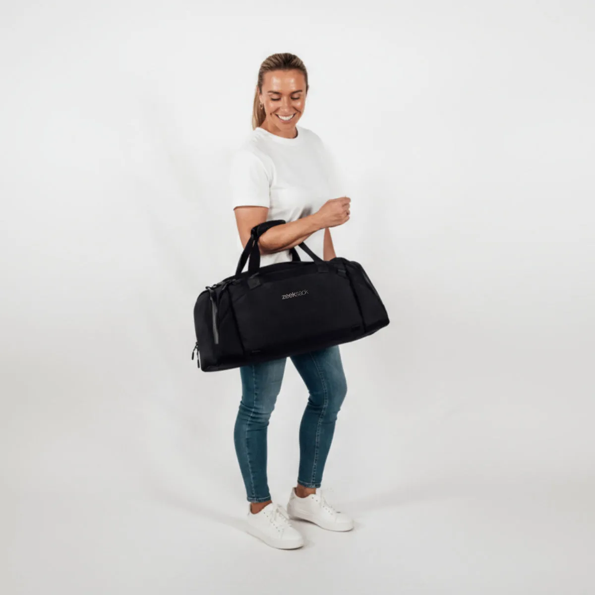 ZEEKSACK The Weekender 30L reistas zwart handbagage
