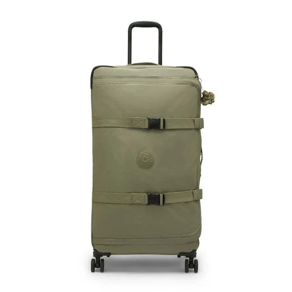 Kipling Spontaneous L koffer Almost Sage groot TSA-slot
